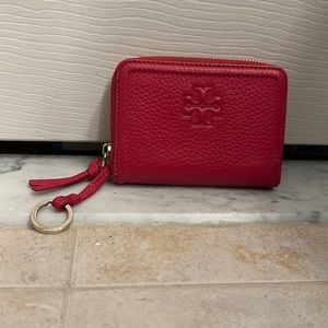 Tory Burch Hot Pink Mini Wallet
